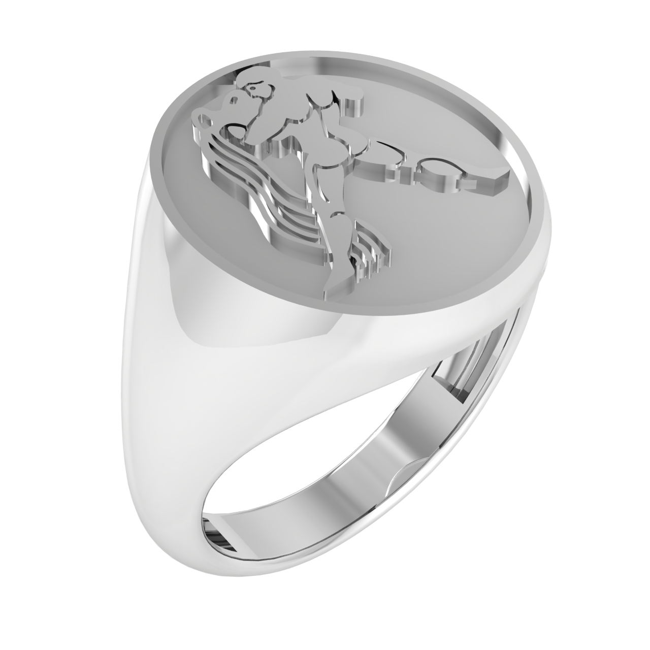 GOLD SIGNET MEN'S RINGS